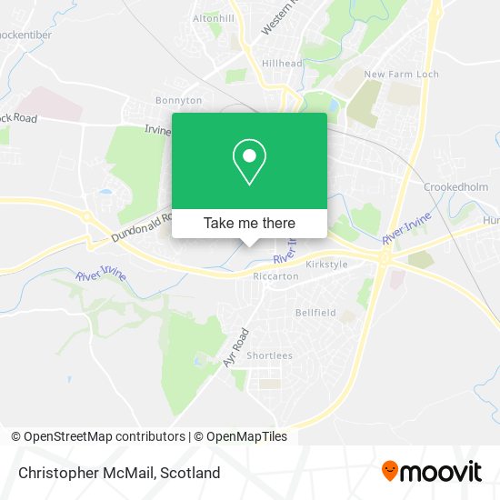 Christopher McMail map
