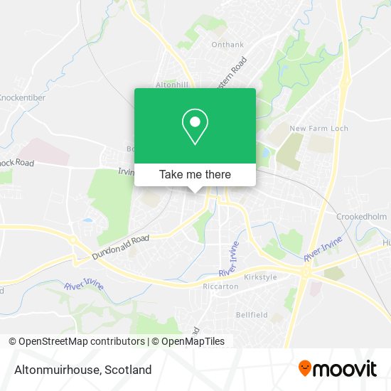 Altonmuirhouse map
