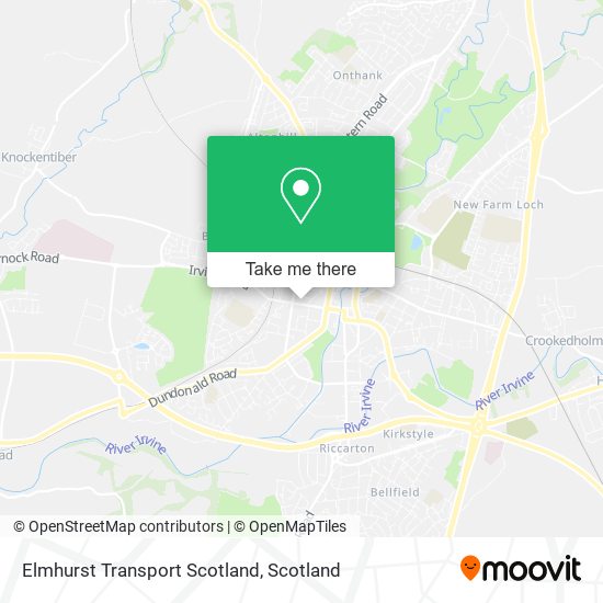 Elmhurst Transport Scotland map