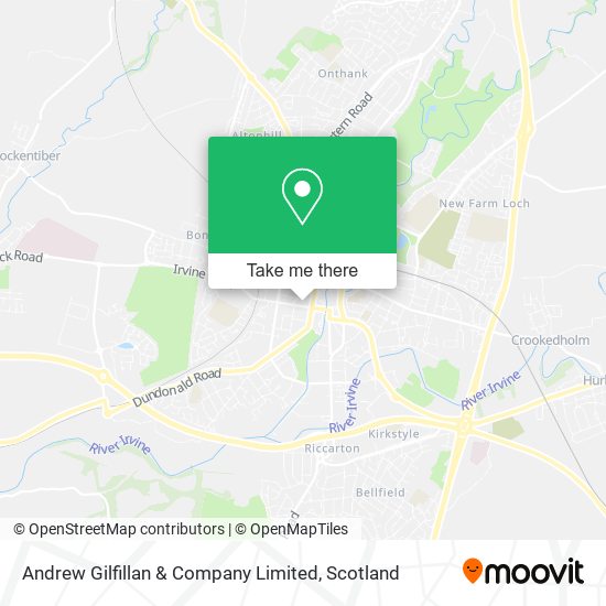 Andrew Gilfillan & Company Limited map