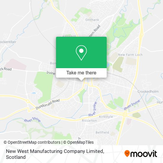 New West Manufacturing Company Limited map