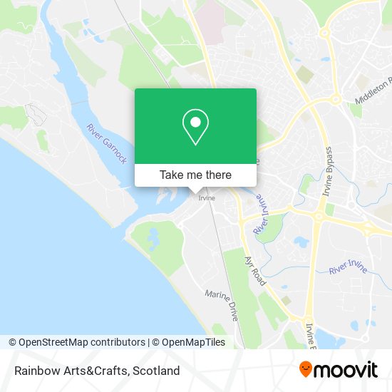 Rainbow Arts&Crafts map