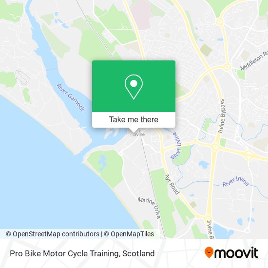Pro Bike Motor Cycle Training map