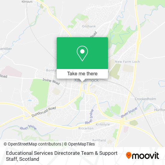 Educational Services Directorate Team & Support Staff map