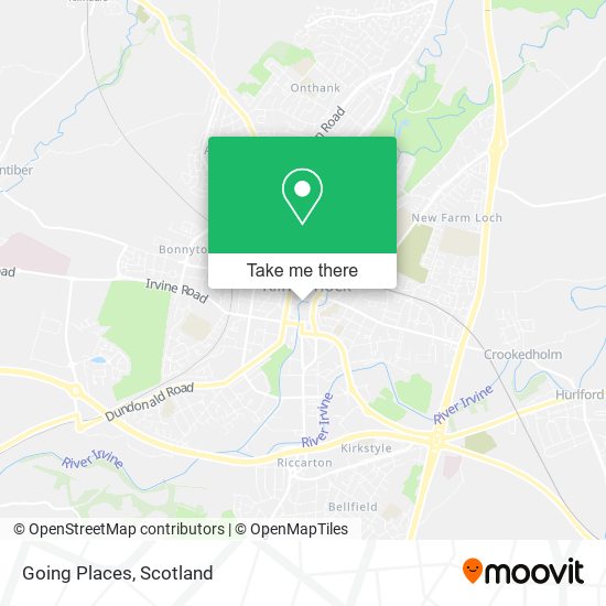 Going Places map