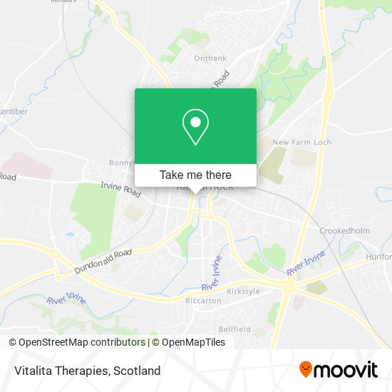 Vitalita Therapies map