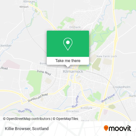 Killie Browser map