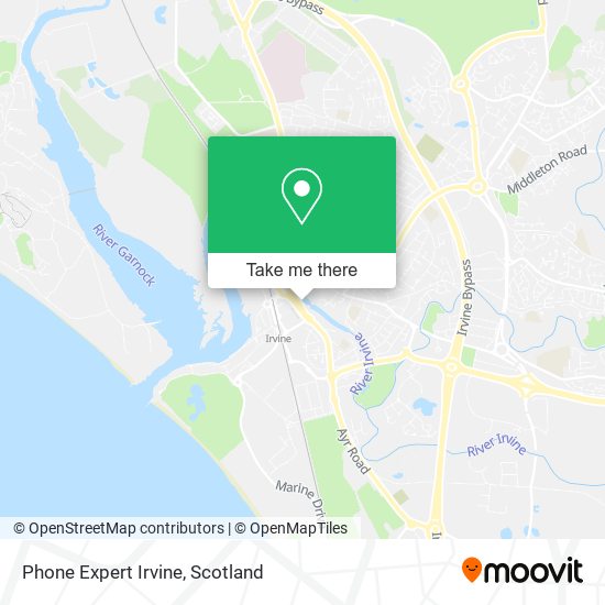 Phone Expert Irvine map