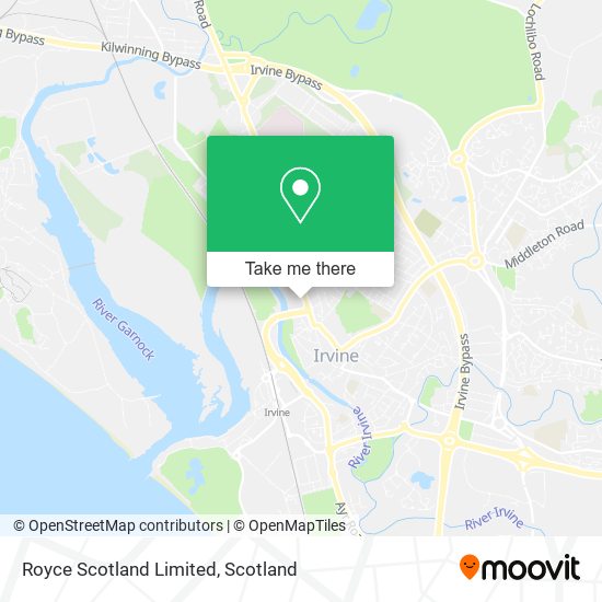 Royce Scotland Limited map