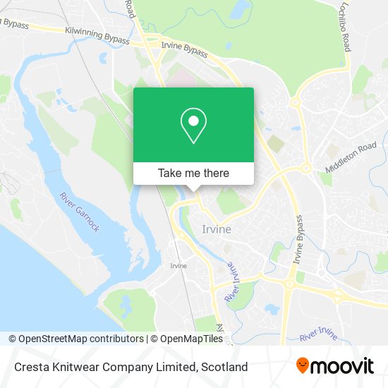 Cresta Knitwear Company Limited map