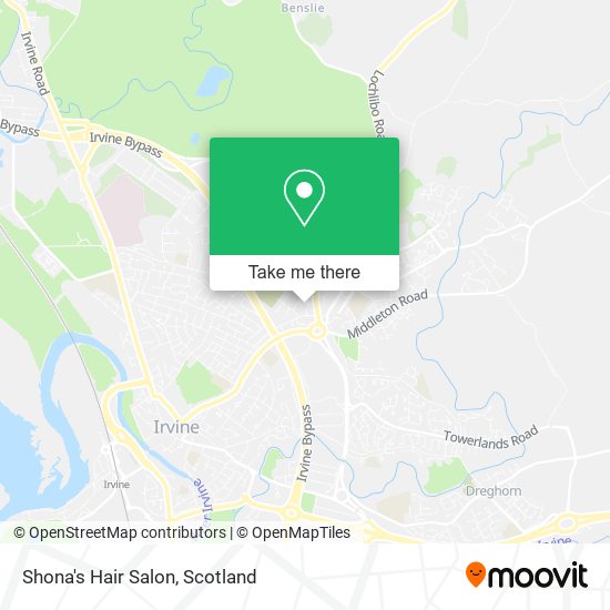 Shona's Hair Salon map