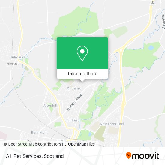 A1 Pet Services map