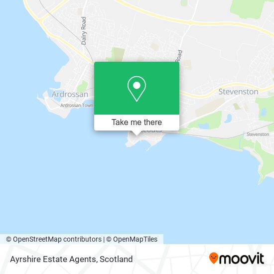 Ayrshire Estate Agents map