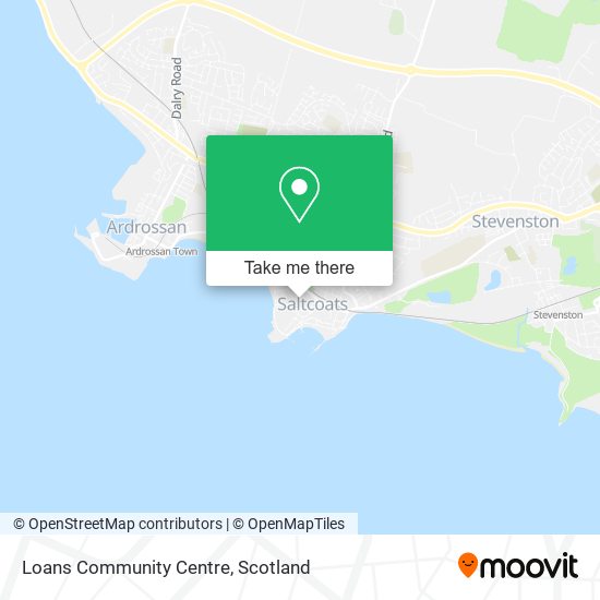 Loans Community Centre map