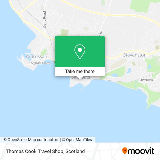 Thomas Cook Travel Shop map