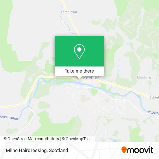 Milne Hairdressing map