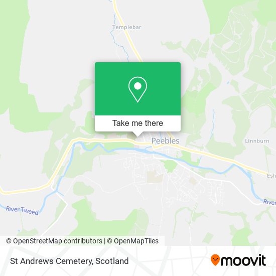 St Andrews Cemetery map