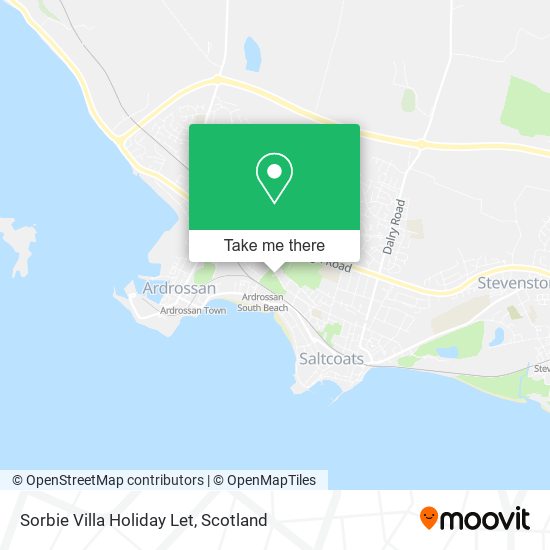 Sorbie Villa Holiday Let map