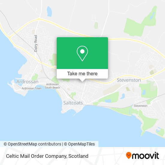 Celtic Mail Order Company map