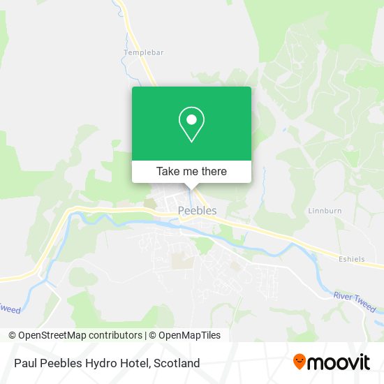 Paul Peebles Hydro Hotel map