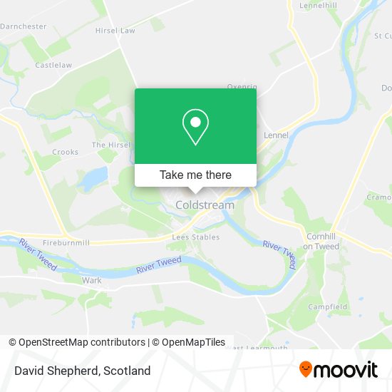 David Shepherd map