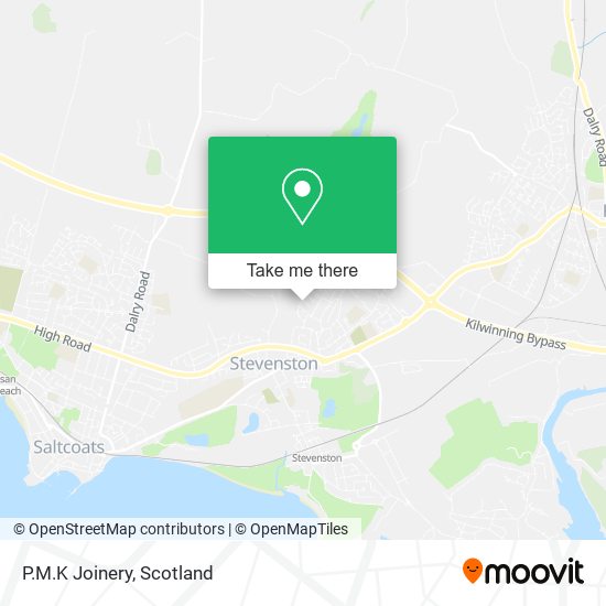 P.M.K Joinery map