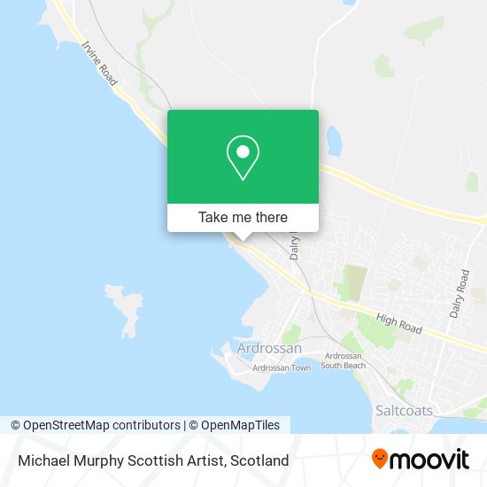 Michael Murphy Scottish Artist map