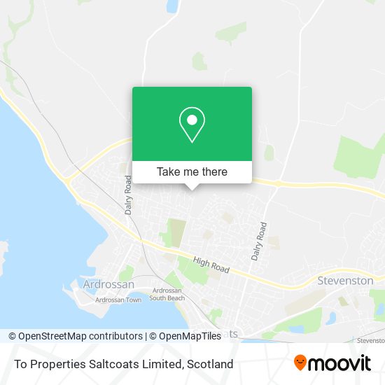 To Properties Saltcoats Limited map