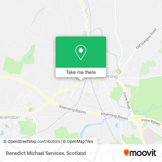 Benedict Michael Services map