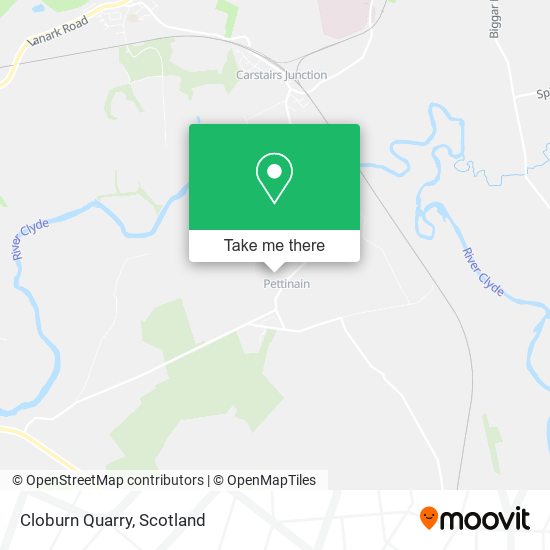 Cloburn Quarry map