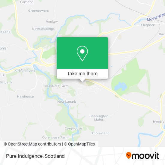 Pure Indulgence map
