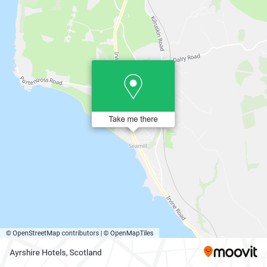 Ayrshire Hotels map