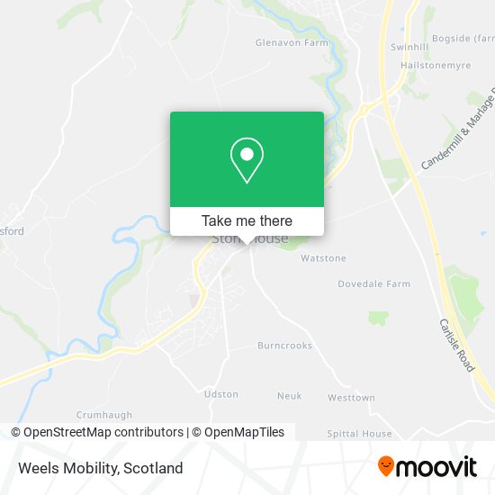 Weels Mobility map