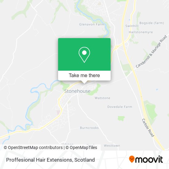 Proffesional Hair Extensions map