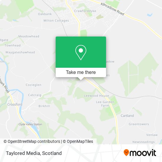 Taylored Media map