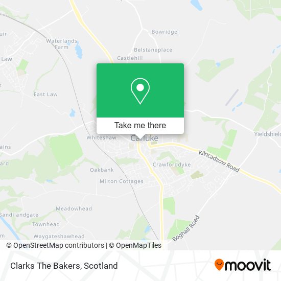Clarks The Bakers map
