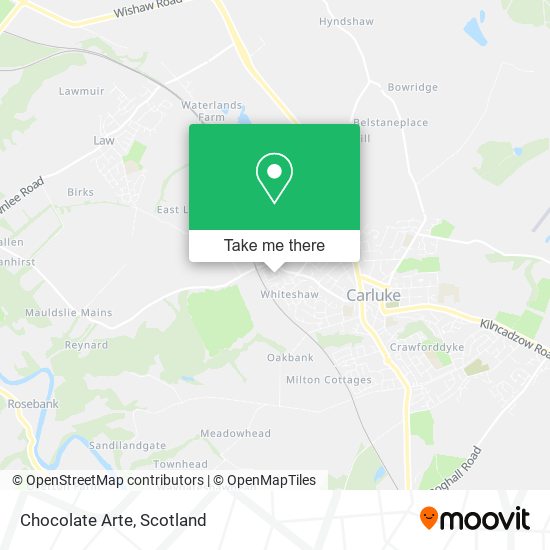 Chocolate Arte map