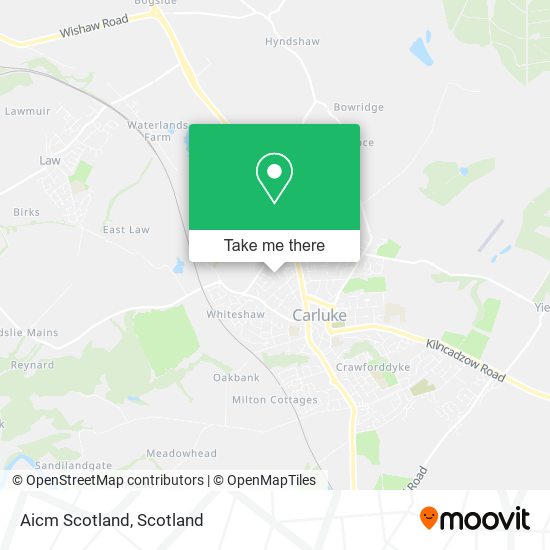 Aicm Scotland map