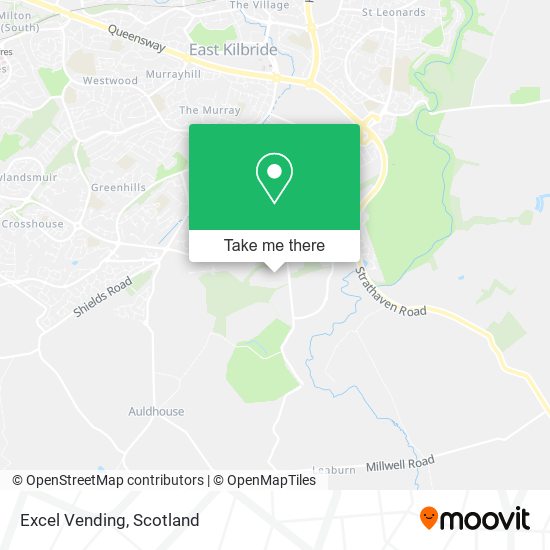 Excel Vending map