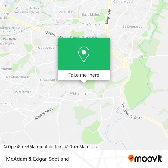 McAdam & Edgar map