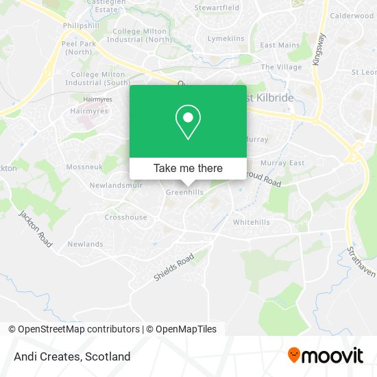 Andi Creates map