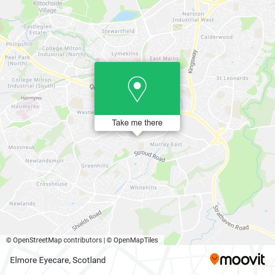 Elmore Eyecare map