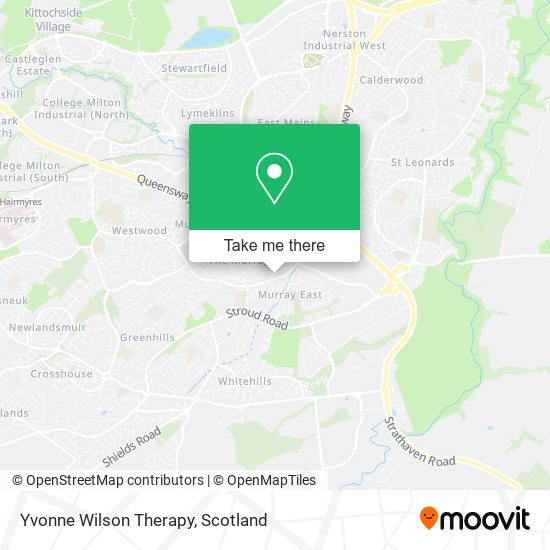 Yvonne Wilson Therapy map