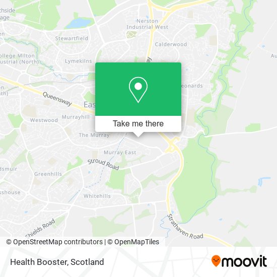 Health Booster map