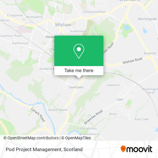 Pod Project Management map
