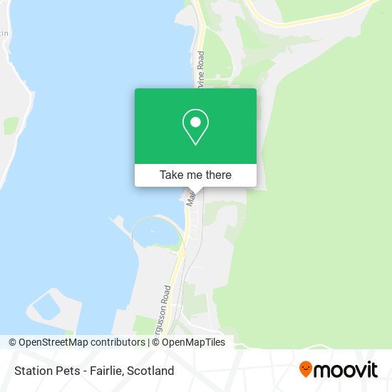 Station Pets - Fairlie map