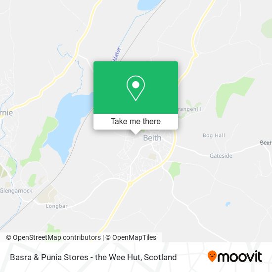 Basra & Punia Stores - the Wee Hut map