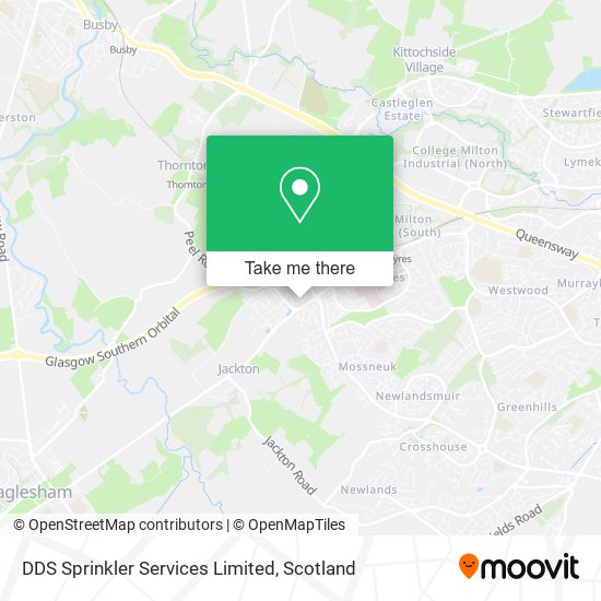 DDS Sprinkler Services Limited map