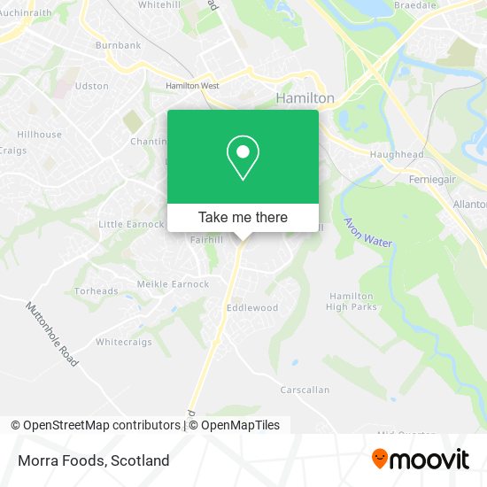 Morra Foods map