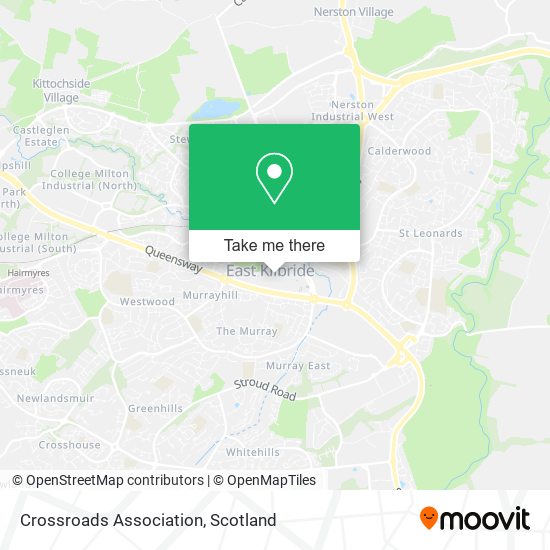Crossroads Association map